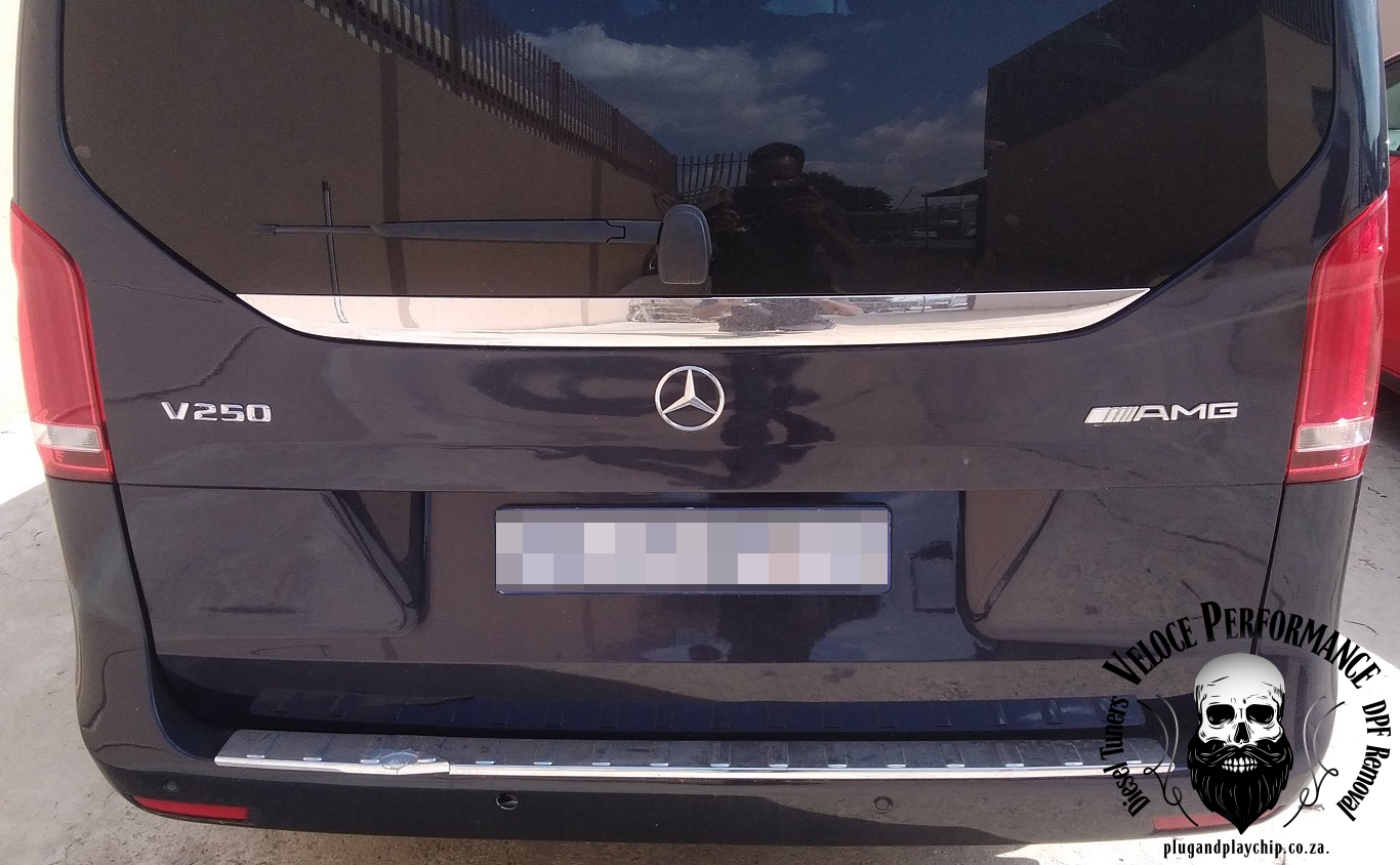 MB V250d DPF Removal DPF Delete EGR Delete